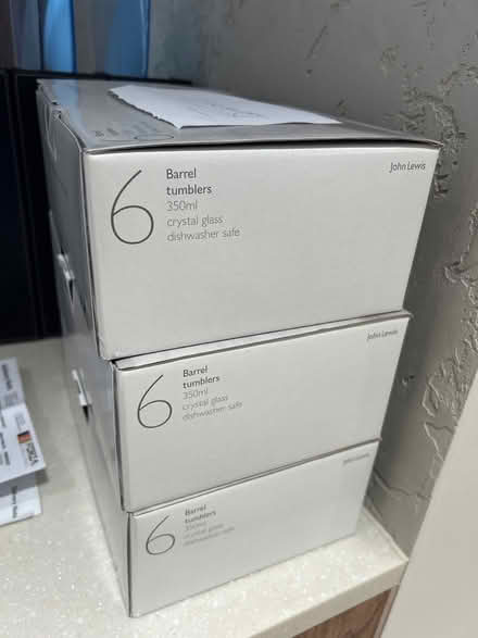 Photo of free 18 glass cups (going 2 James) (W2 2ET) #1