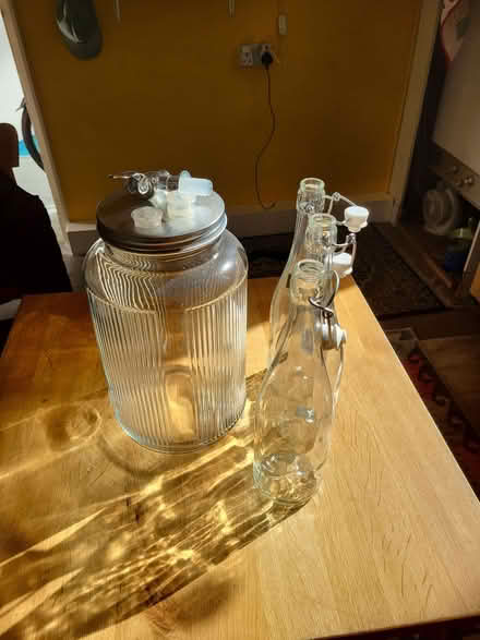 Photo of free Large glass storage jar (Meersbrook S8) #1