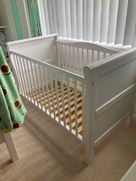 Photo of free Wood cot bed (Chichester city centre) #1