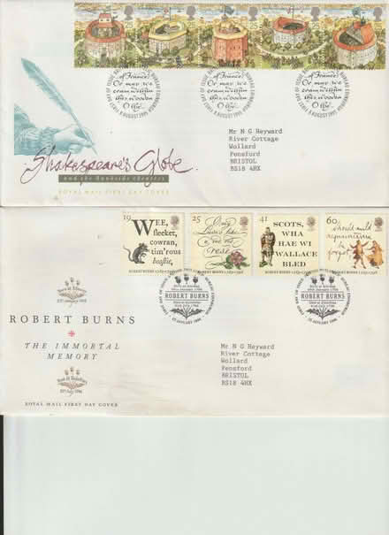 Photo of free Four First Day Covers (Stamps) (Woollard BS39) #1