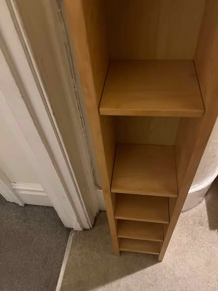 Photo of free 3 IKEA Benno book/CD/DVD shelves (Harringay N8) #2