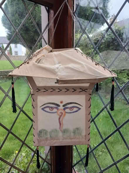 Photo of free Paper lampshade / mobile from Nepal (Blencarn CA10) #4