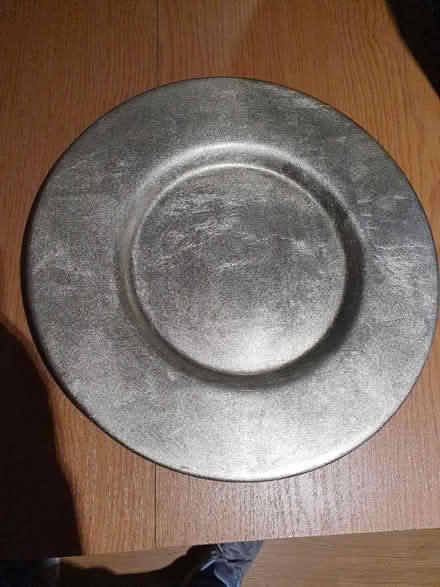 Photo of free Silver painted plate (BA13 Westbury) #1