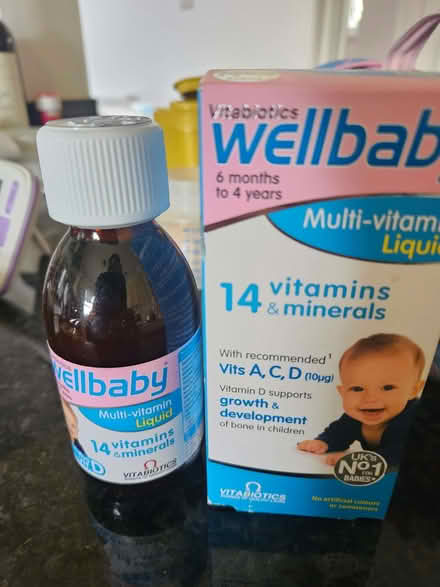 Photo of free Wellbaby 6 months - 4 year multivitamins (Crook LA8) #1