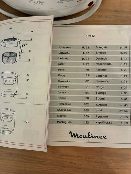 Photo of free Deep fat fryer with manual. (Pinner HA5) #4