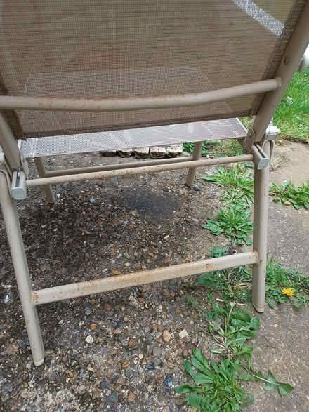 Photo of free Set of 6 Garden Chairs (Pin Green SG2) #3
