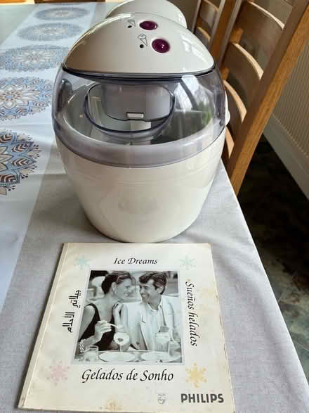 Photo of free Ice Cream Maker with recipe book. (Pinner HA5) #1
