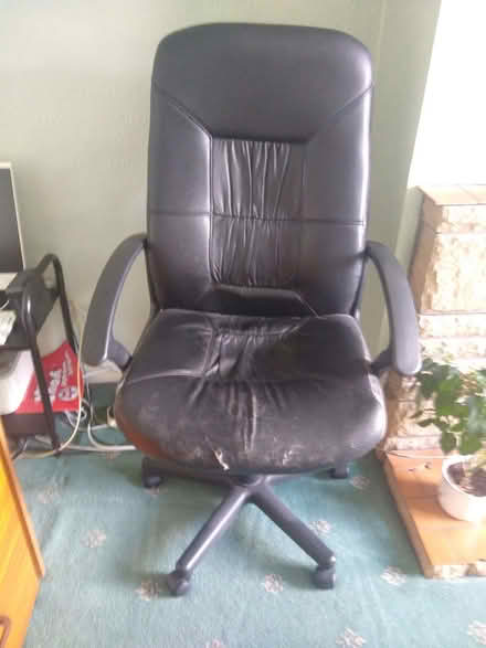Photo of free Black chair (Brinscall PR6) #1