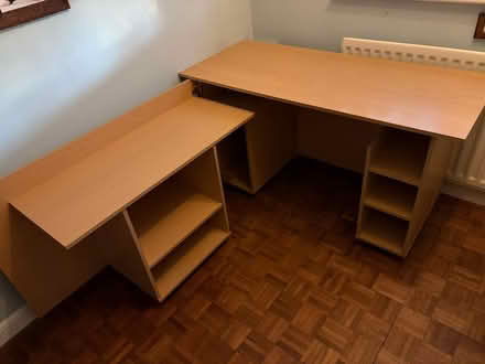 Photo of free Office Desk, very good condition (SG7 5AS) #1