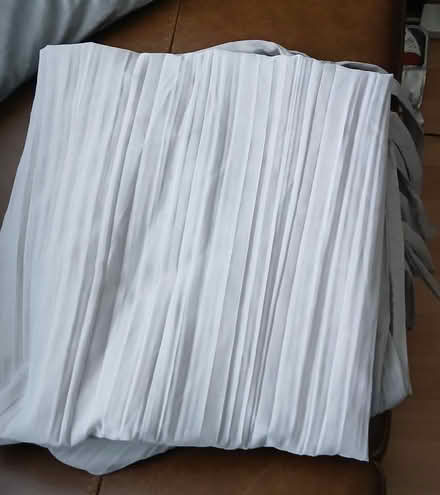 Photo of free 2 x pleated voile panels W51" L93" (South Croydon CR2) #2