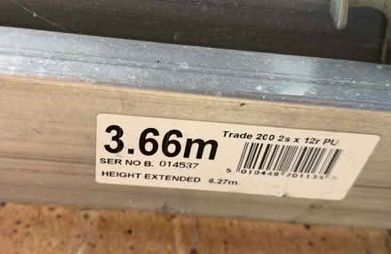 Photo of free Extendable Ladder Approx 6m (Kingston Bagpuize OX13) #4