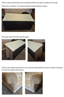 Photo of free Old Sofa (Altrincham WA15) #4