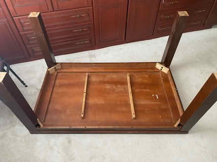 Photo of free Antique wooden table (Brentford TW8) #3