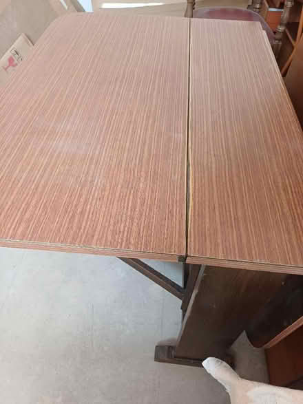 Photo of free Brown formica drop leaf table (Flagg SK17) #2