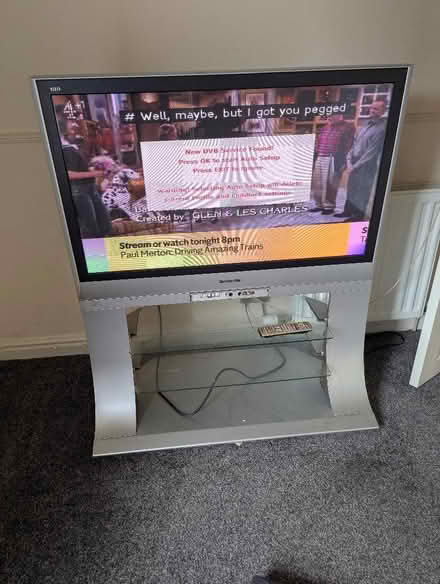 Photo of free Panasonic TV, stand and remote (Penrith CA11) #1