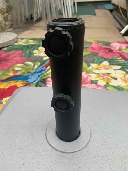 Photo of free Extra large Parasol Stand on wheels (Egremont CH44) #2