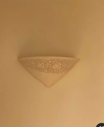 Photo of free Pair of ceramic wall lights (Cardiff) #1