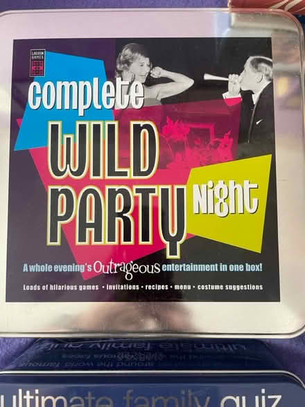 Photo of free Quiz and party night tins (Ingatestone CM4) #1