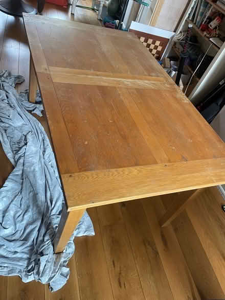 Photo of free Solid oak extending dining table (Wallands Park BN7) #3