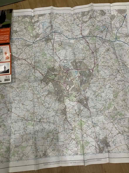 Photo of free O.S. 1:25000 Map of Redditch (Smallwood B98) #1