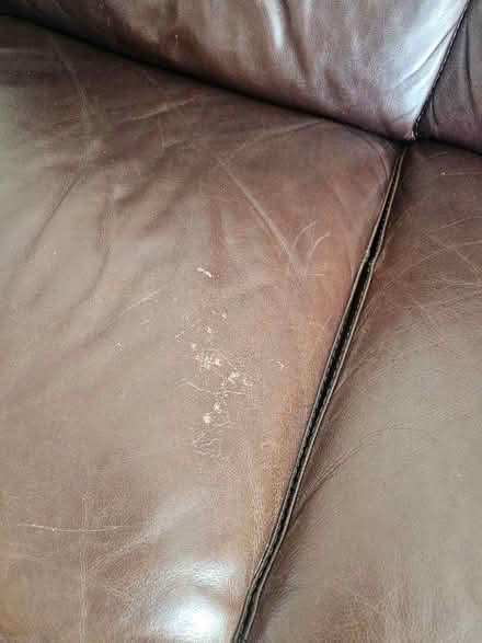 Photo of free 2 x 2 seater leather sofas (Menstrie FK11) #2