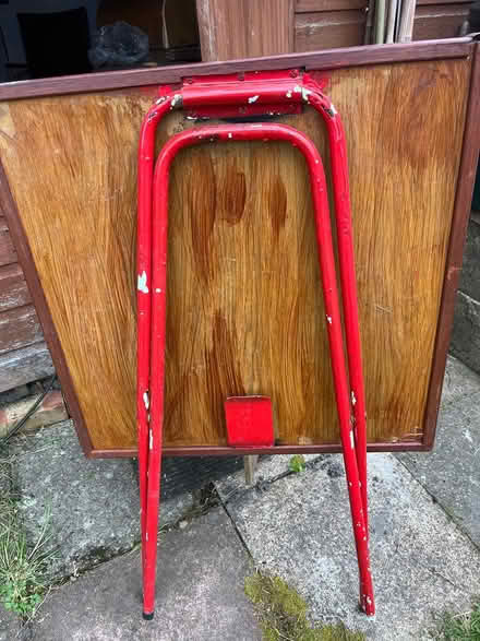 Photo of free Folding card table (Shirley, Croydon) #3