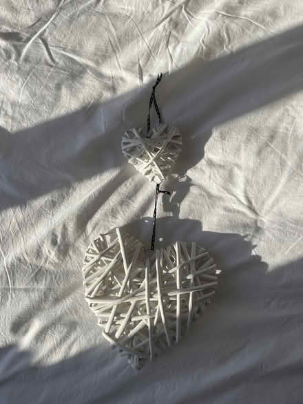 Photo of free Wicker heart wall hanging (Houghton-le-Spring DH5) #1