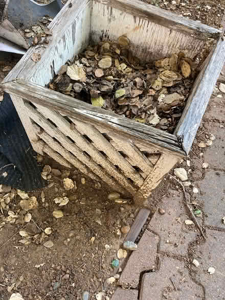 Photo of free Wood planters for patio or yard (Foothill Boulevard Cupertino) #2