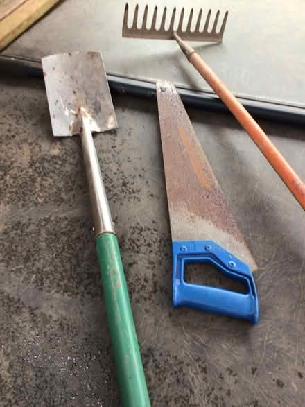 Photo of free Garden spade saw and garden rake (Wellington) #1
