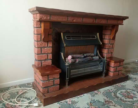 Photo of free Electric fire with surround (Caversham RG4) #2