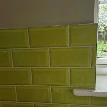 Photo of free Three boxes lime green metro tiles (Broadbridge Heath, RH12) #2