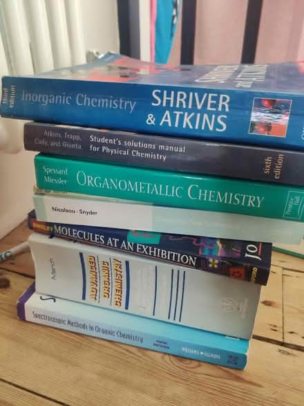 Photo of free chemistry textbooks (Hollingdean BN1) #1