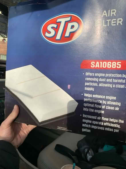 Photo of free Car Air Filter (Rogers park) #1