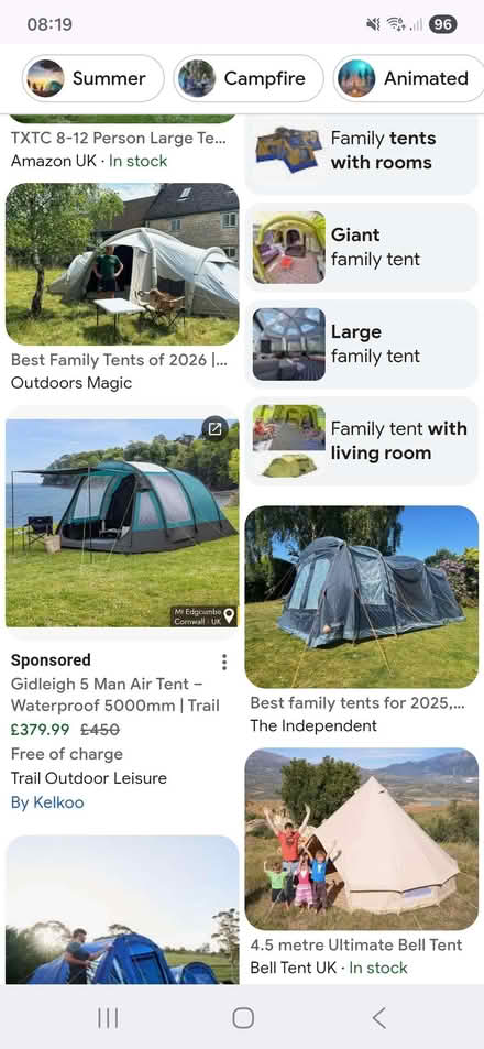 Photo of Family Tent (Pittville GL50) #1