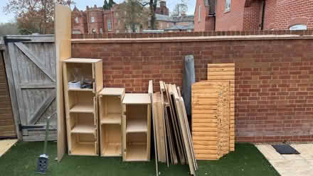 Photo of free Dismantled cabinets from bedroom all in 3’4 plywood (Danbury Country Park CM3) #1