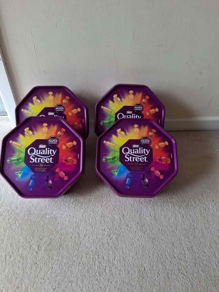 Photo of free Four empty sweet tubs (Newtown GL20) #1