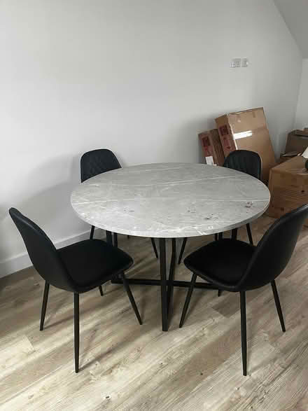 Photo of free Dining table & chairs (Walton-on-Thames KT12) #2
