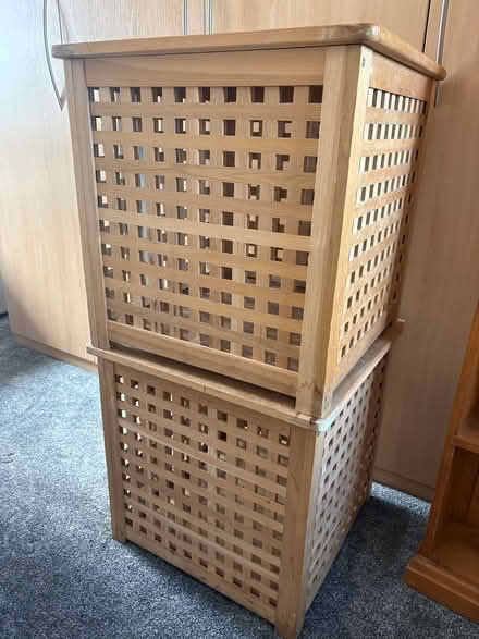 Photo of free Wooden cubes x 2 (Carnforth) #1