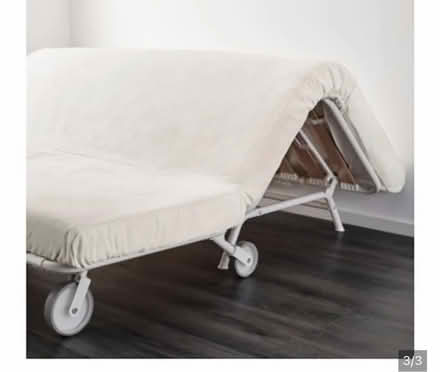 Photo of free White Ikea Lovas sofabed (Stoke Newington N16) #4