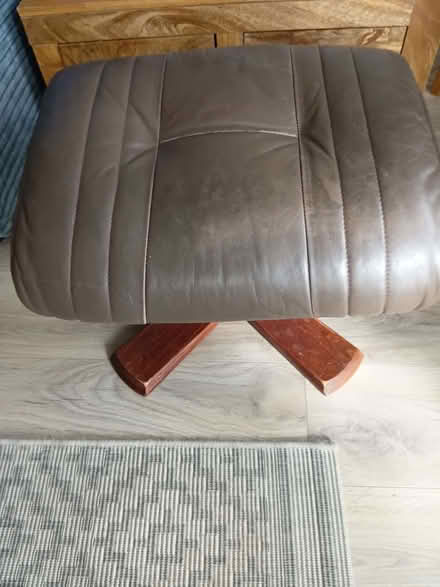 Photo of free Leather Stool (Monkmoor SY2) #1