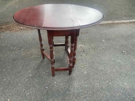 Photo of free Oak folding leaf table (AL2 / SG6) #1
