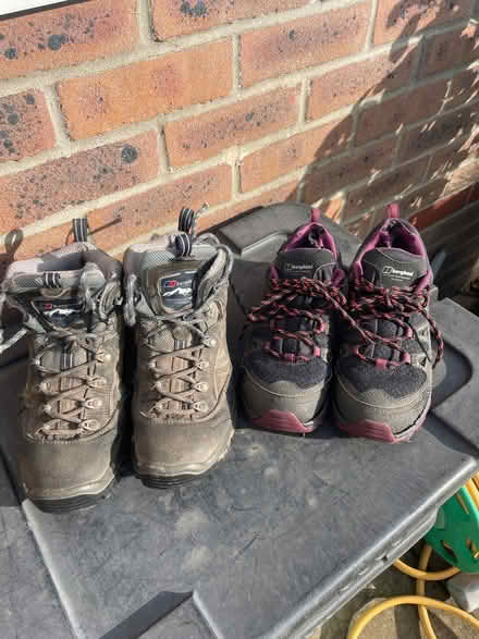 Photo of free 2 pairs Berghaus walking boots/shoes (Shrub End CO2) #1