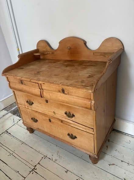Photo of free Vintage Wooden set of draws (Fulham SW6) #2
