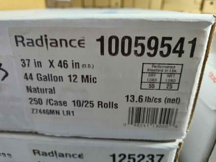 Photo of free Full case of 44 gallon trash bags (Saugus) #1