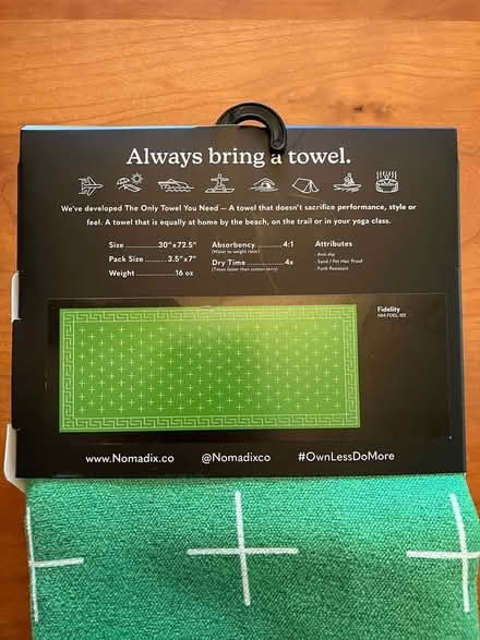 Photo of free green blanket (White Oaks area of San Carlos) #1