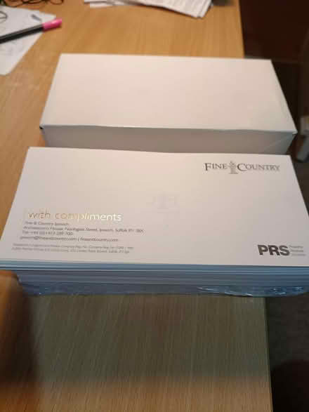 Photo of free Compliments slips & business cards (Ipswich, IP4) #1