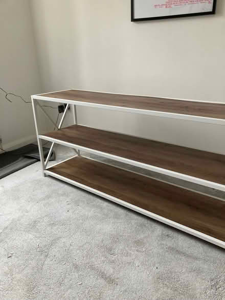 Photo of free Metal framed book shelving (Wayfair Augustus) (Upper Norwood SE19) #3