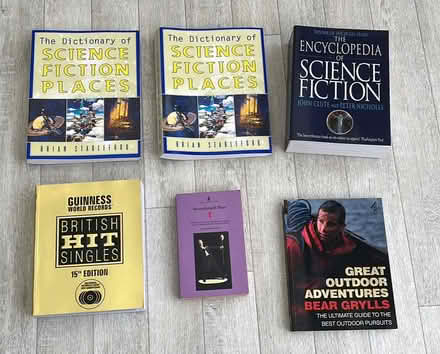 Photo of free Collection of Reference Books: Sci-Fi, Music, and Outdoor Ad (Beaconsfield HP9) #1