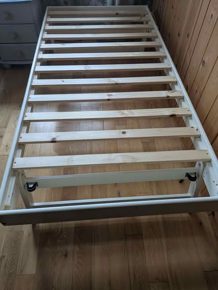 Photo of free Under bed trundle frame. MDF, cream (Croglin CA4) #1