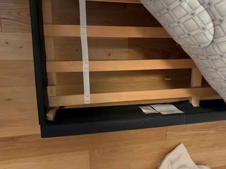 Photo of free Double Bed + Headboard and Mattress (Chiswick W4) #3